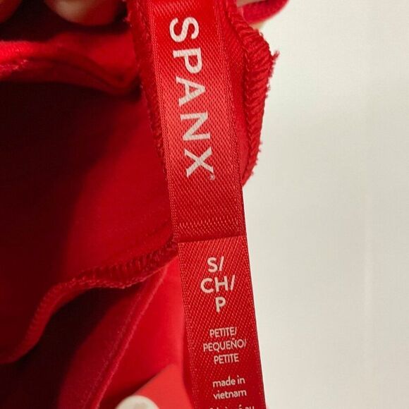 NWT Spanx Womens Petite Red Polished Kick Flare Pants, Small - Picture 11 of 16